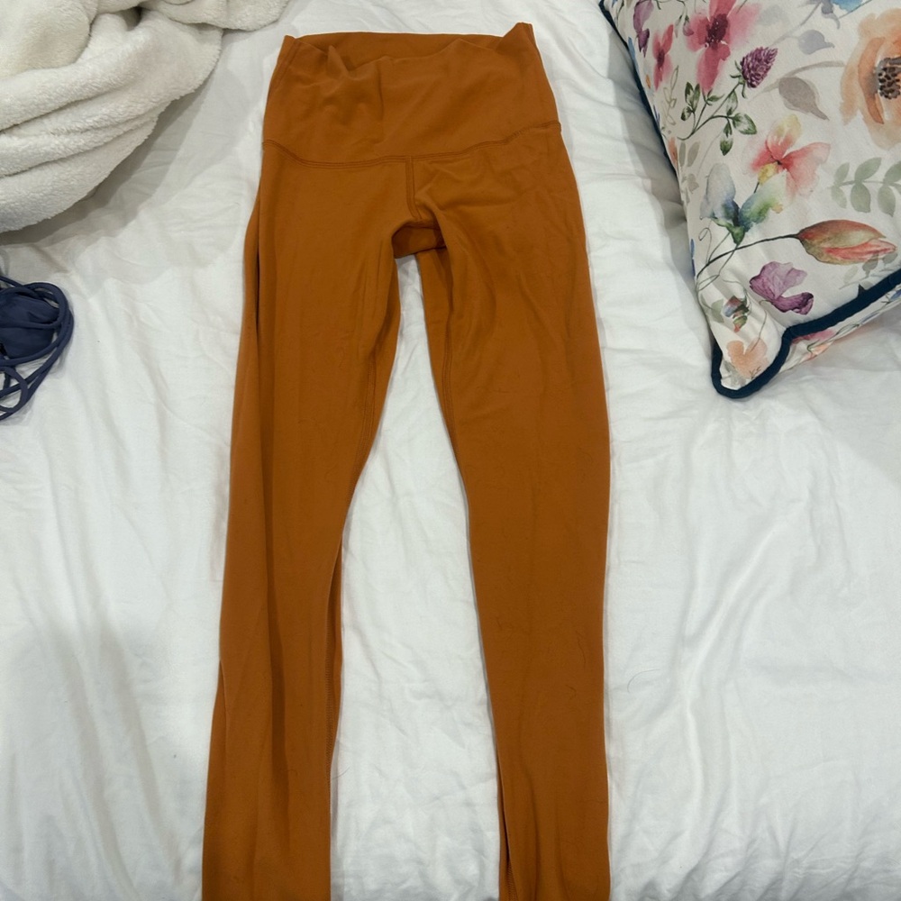 TNA Orange Leggings